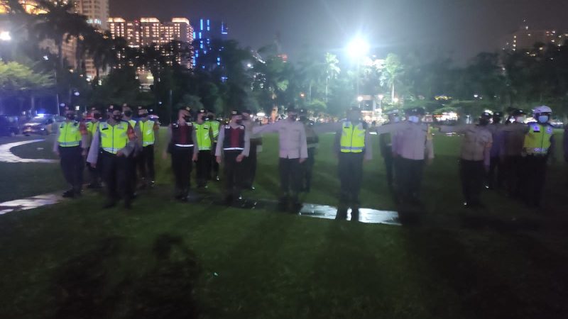 Mulai Ramai Beraktifitas, Polrestabes Medan Gelar Apel Sispamkota