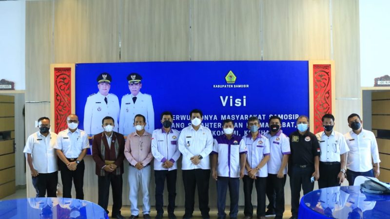 Bupati Samosir Terima Audiensi Majelis Umat Kristen Indonesia