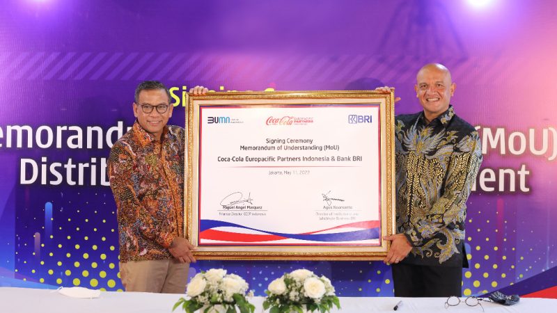 Memperkuat Distribusi, CCEP Indonesia Gunakan Corporate Billing Management BRI