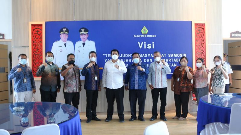 Bupati Samosir Harapkan Sinergitas dan Dukungan Data dalam Pencapaian Target Pembangunan Daerah