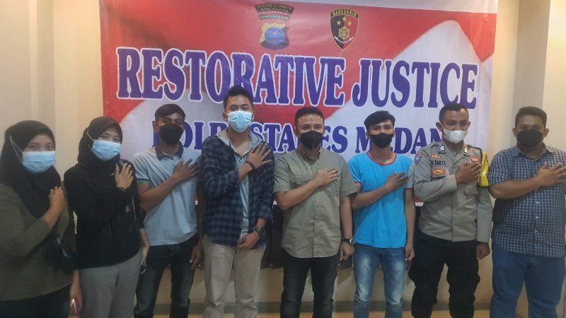 Kasus Viral Dimedsos,Satreskrim Polrestabes Medan Lakukan Restorative Justice