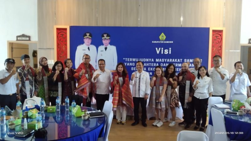 Pemkab Samosir Sambut Kunker Rombongan Kemenlu