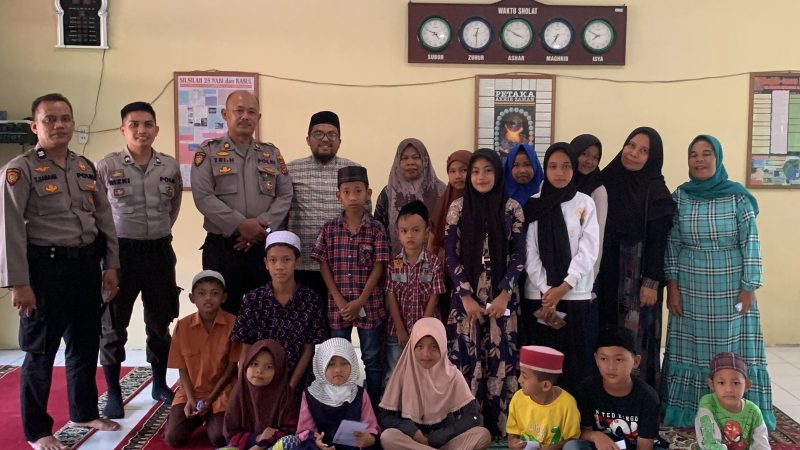 Sat Samapta Polrestabes Medan Berbagi Tali Asih