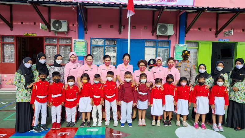Kapolrestabes Medan Kunjungi Pengurus Pusat Kemala Bhayangkari