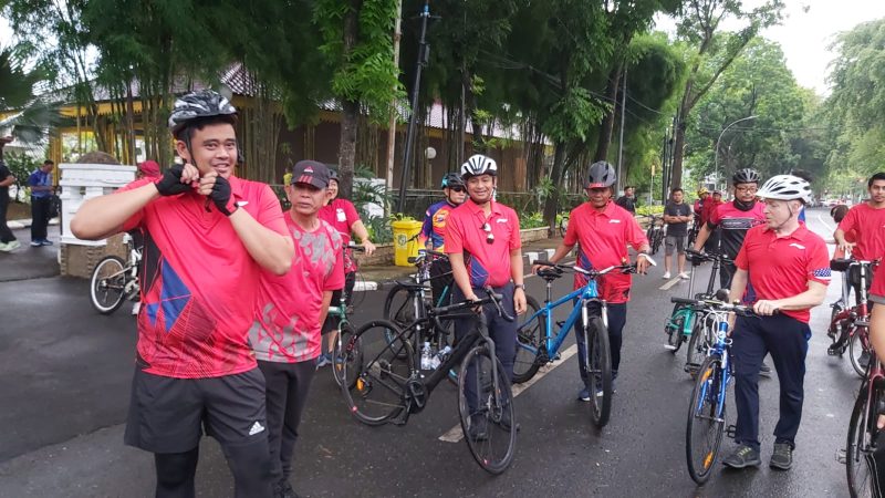 Pasiops Yonmarhanlan I Ikut Meriahkan Hari Bersepeda Dunia Tahun 2022