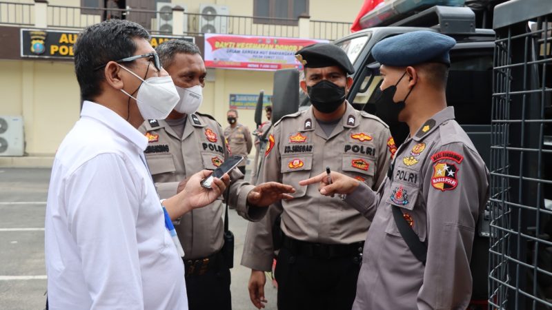 Menjelang Pemilu 2024 Peralatan Dalmas dan PHH Dievaluasi