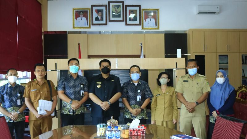 Bupati Samosir Sambut Kepala BPJS Kesehatan Pematang Siantar