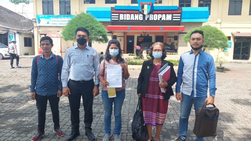 Dermauli Marpaung Melaporkan Eks PLH Kasat Reskrim Polres Dairi ke Propam Poldasu