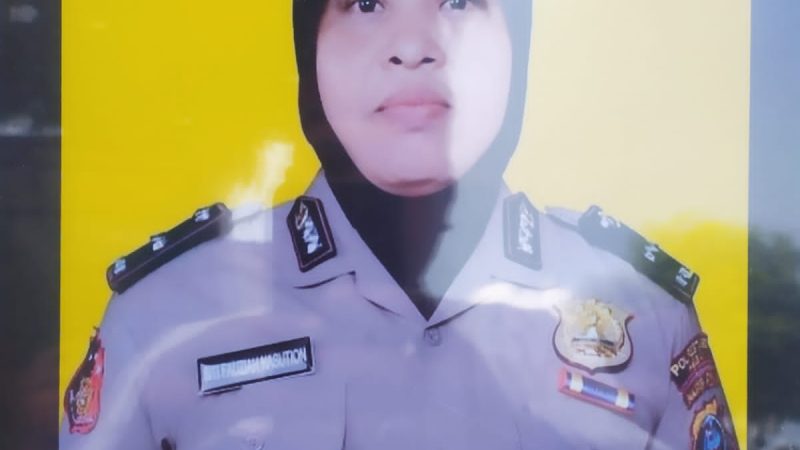 Berduka..Polwan Polrestabes Medan Aipda Siti Fauziah Nst Meninggal Dunia