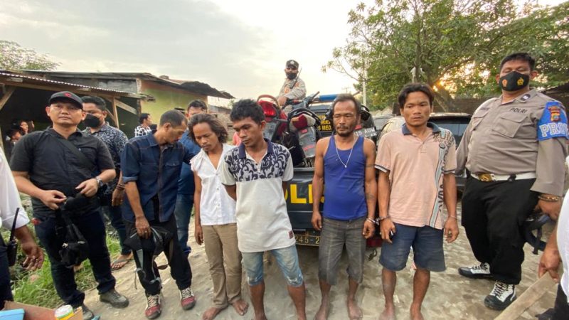 GKN di Jermal XV Enam Orang Pengedar Dan Pengguna Narkoba Dibekuk