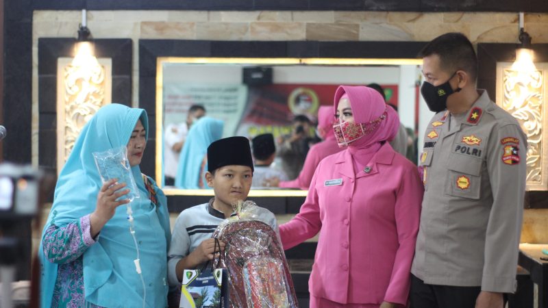 HUT Bhayangkara ke-76 Tahun, Setukpa Lemdiklat Polri Gelar Bakti Kesehatan