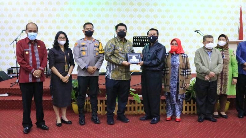 Bupati Samosir Sampaikan Proposal Pembangunan Pengadilan Negeri Samosir