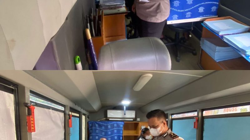 5 Gerai SIM Keliling Sat Lantas Polrestabes Medan Sudah Beroperasi Kembali