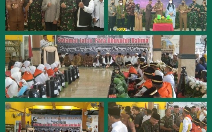 Danki A Yonmarhanlan I Hadiri Acara Pelepasan dan Pemberangkatan Calon Jemaah Haji oleh Gubsu