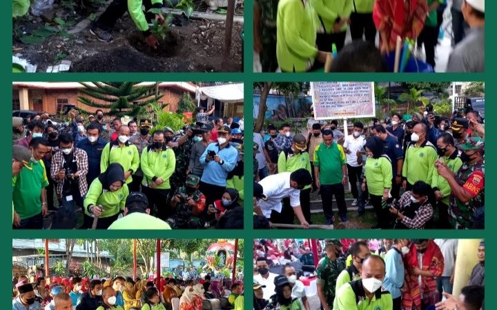 Danyonmarhanlan I Hadiri Gotong Royong Lintas Agama