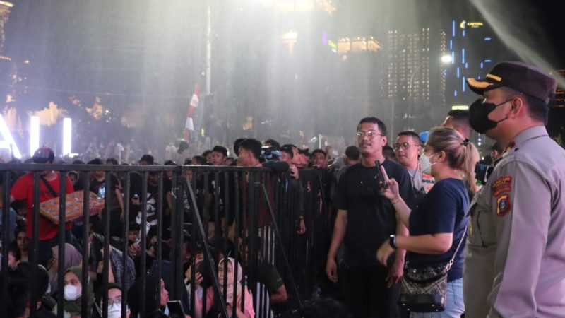 Polrestabes Medan Gelar Pengamanan Konser Hiburan HUT Kota Medan ke-432