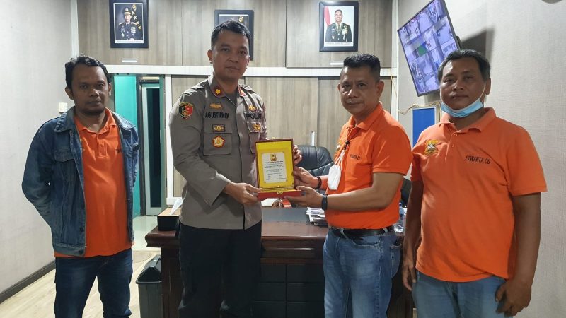 Ketua Pewarta Beri Awards, Kapolsek Percut Sei Tuan Berharap Pewarta Tetap Jadi Mitra yang Baik
