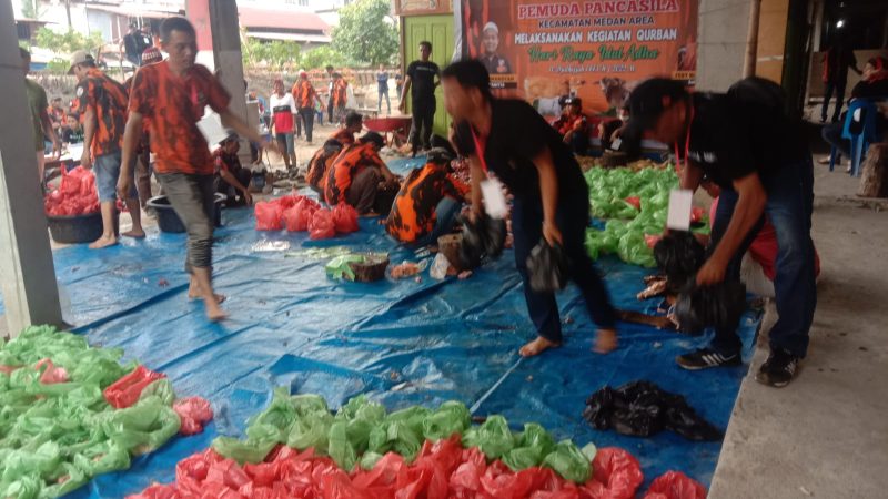 PAC PP Medan Area Qurban 6 Ekor Lembu & 2 Kambing