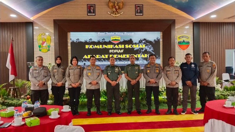 Polrestabes Medan Hadiri Komunikasi Sosial dengan Aparat Pemerintah