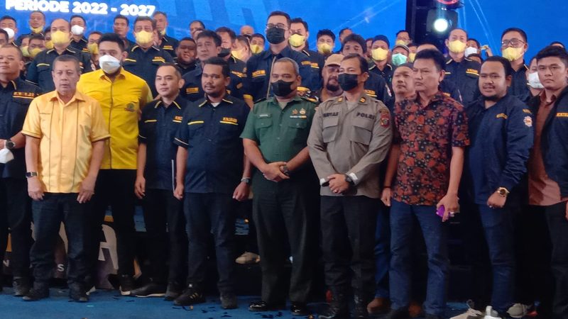 Polrestabes Medan Hadiri Pelantikan DPD AMPI Kota Medan di Hotel Santika