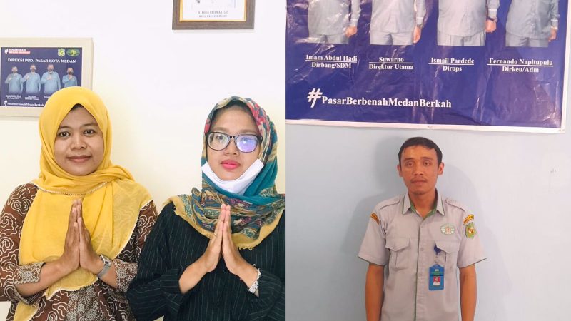 Dirut PUD Pasar Kota Medan Angkat Status Karyawannya secara Global “Pegawai Ucapkan Terimakasih”