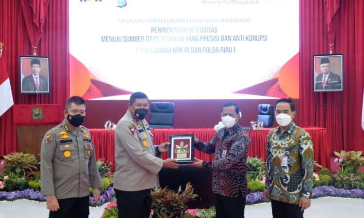 KPK dan Polda Riau Kolaborasi Cegah Tipikor Libatkan Bayangkhari