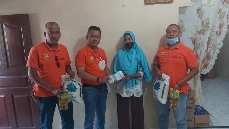 Ketua Pewarta Melayat Kerumah Duka Bendahara PWI Sumut