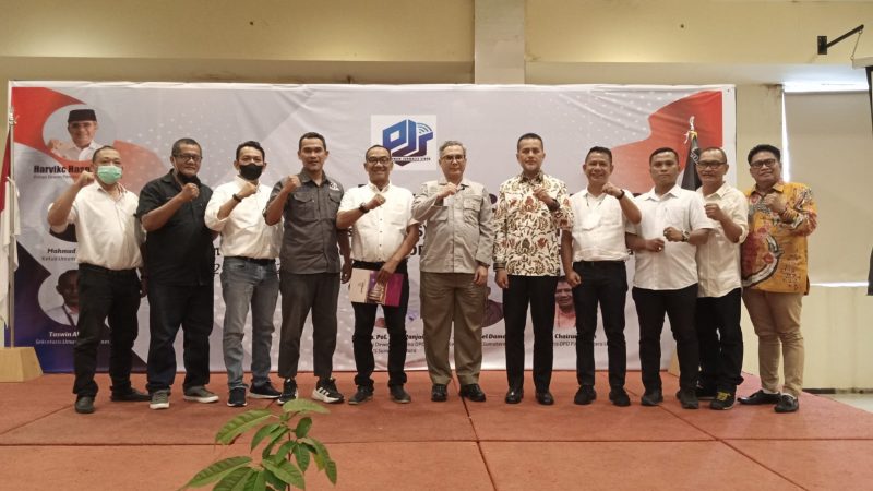 Dewan Pembina DPP PJS Harvick Hasnul Qolbi Minta Semua Pihak Dukung Keberadaan Organisasi Pers PJS di Sumut