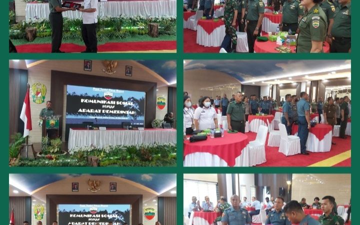 Danki A Yonmarhanlan I Hadiri Undangan Pangdam I/BB Dalam Kegiatan Komsos Bersama Aparatur Pemerintah