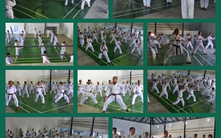 Tingkatkan Kemampuan Prajurit Yonmarhanlan I Laksanakan Latihan Karate