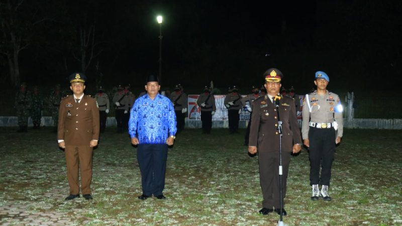 Mengenang Jasa Para Pahlawan, Forkopimda Kab. Samosir Gelar Apel Kehormatan dan Renungan Suci