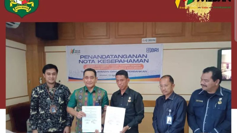 PUD Pasar dan BRI Teken MoU, Siap Dukung Pengembangan Digitalisasi