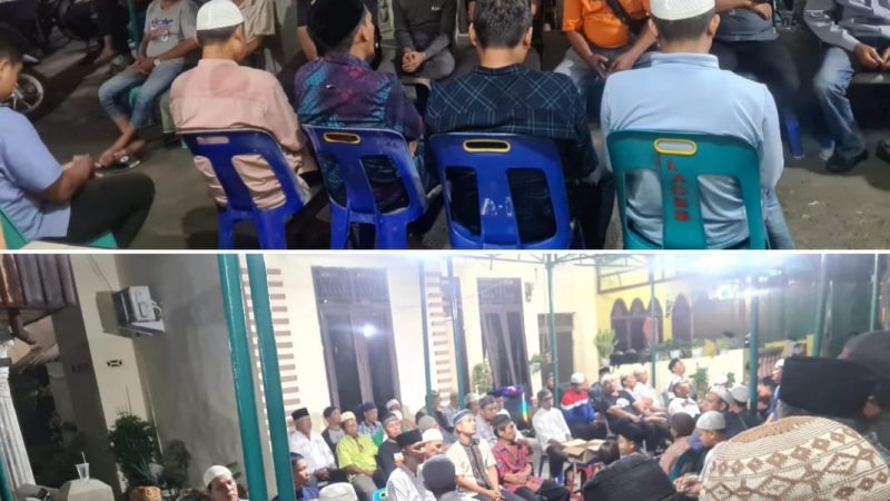 Ribuan Warga Hadiri Malam Ketiga di Rumah Almarhum Abang Kandung Ketua Pewarta