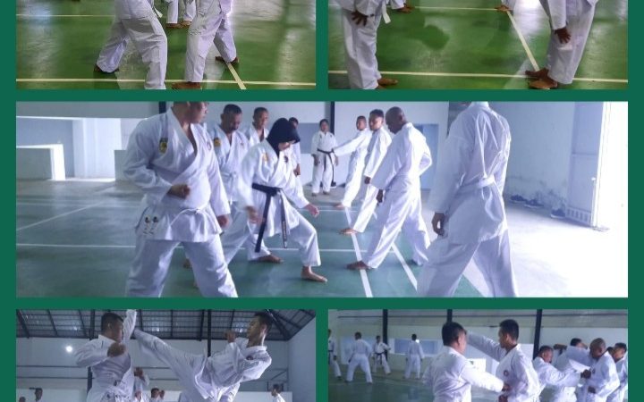 Prajurit Yonmarhanlan I Asah Kemampuan Rutin Laksanakan Latihan Karate