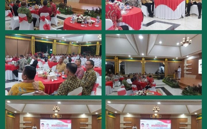 Pasiops Yonmarhanlan I Hadiri Acara Ramah Tamah Adik Paskibrakan Bersama Pemko Medan