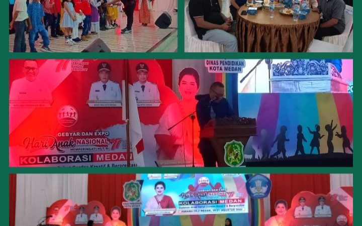 Perwira Yonmarhanlan I Hadiri Penutupan Acara Gebyar dan Expo Hari Anak Nasional