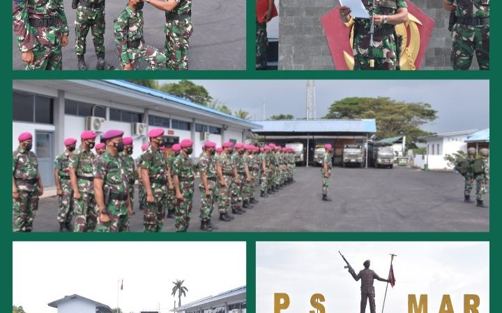 Prajurit Petarung Yonmarhanlan I Laksanakan Penutupan Pekan Orientasi Tamtama Remaja