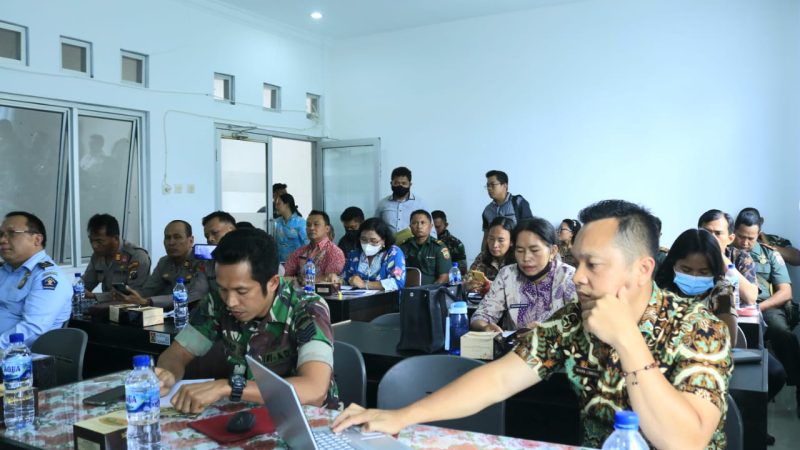 Pemkab Samosir Gelar Rapat Kerja Tim Pengawasan Orang Asing (TIMPORA) Tingkat Kabupaten Samosir