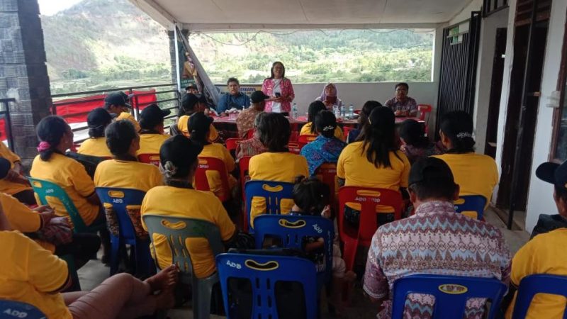 Dinas Ketahanan Pangan dan Pertanian Samosir Laksanakan Bimbingan Teknis/ Sosialisasi Peremajaan Kopi dalam Mendukung Desa Wisata