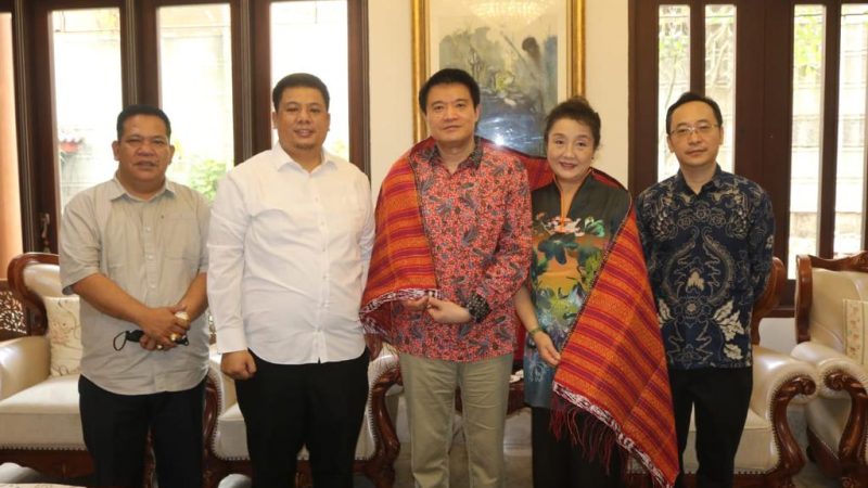 Bupati Samosir Bertemu Konsul Jenderal Tiongkok di Medan. Tertarik Bekerjasama di Bidang Pertanian dan Pariwisata