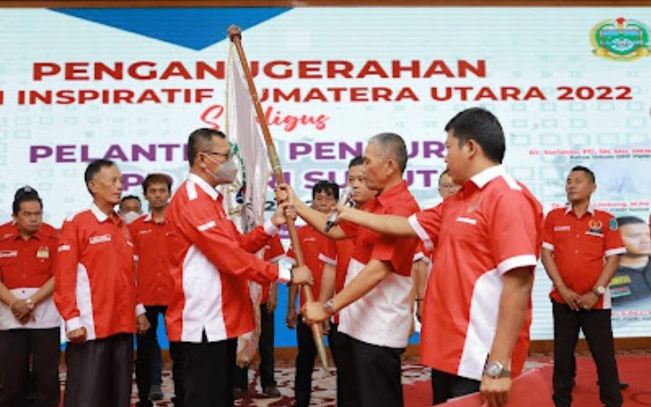 DPD PWRI Sumut Gelar Pelantikan Pengurus dan Penganugerahan para Tokoh Inspiratif Sumut