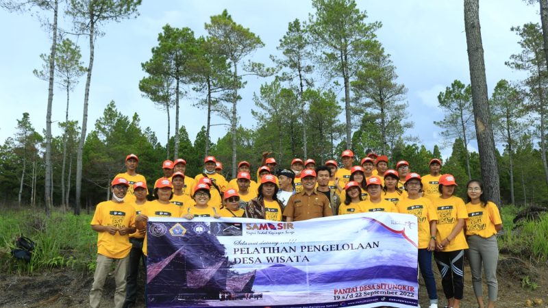 Disbudpar Samosir Gelar Pelatihan Pengelolaan Desa Wisata.