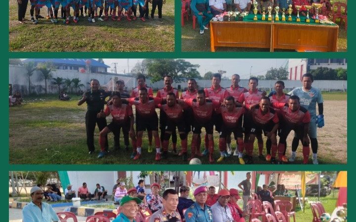 Kasatprov Yonmarhanlan I Hadiri Acara Penutupan Turnamen Sepak Bola Upika Plus 