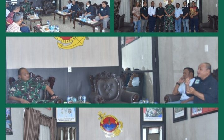 Danyonmarhanlan I Sambut Kunjungan Pengurus FAJI Kota Medan