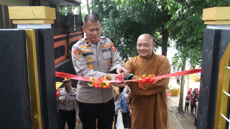Kasetukpa Resmikan Vihara Karuna Paramita di Setukpa Sukabumi
