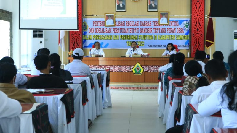 Cegah Stunting Bupati Terbitkan Perbup