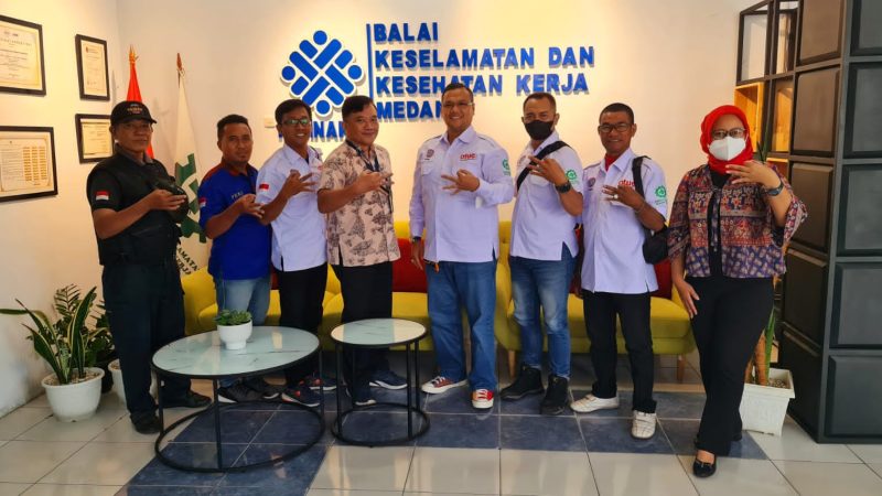 Audensi DPD.K.SPSI.AGN SUMUT Ke Balai K3 Lakukan Kolaborasi