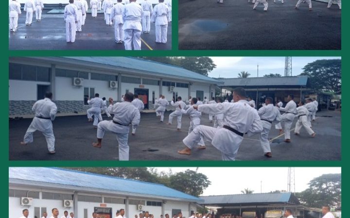 Prajurit Petarung Yonmarhanlan I Pertajam Kemampuan Beladiri Karate