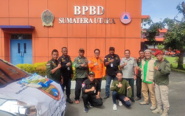 BPBD Provinsi Sumut Berangkatkan Relawan Kemanusiaan ke Aceh Tamiang