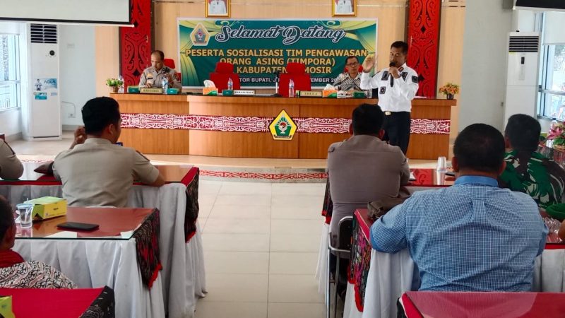 Pemkab Gelar Sosialisasi Tim Pengawasan Orang Asing (TIMPORA) Tingkat Kabupaten Samosir